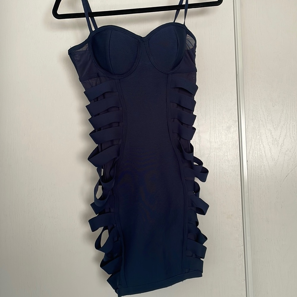 Superdown Navy Cocktail dress